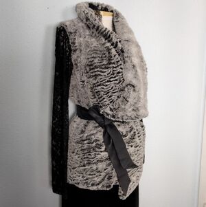 Chinchilla Fur Vest from Rewind